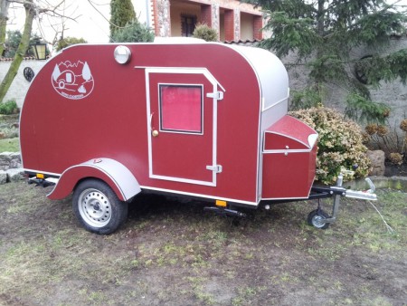 Teardrop, Mini caravane - rétro look !!